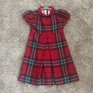 sachin and babi light blue dress Lanz of Salzburg Classic 50' Open Neck Gown - White Plaid